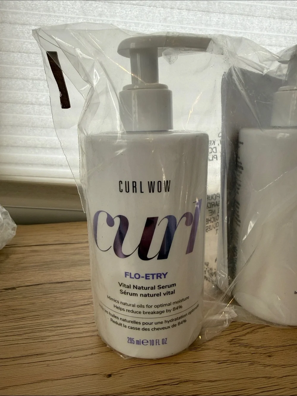 *NEW*10oz*Curl Wow*FLO-ETRY Vital Natural Serum